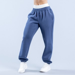 Calça Jogger DFYNE Revive Heavy Weight Feminino Azuis Escuro | BPOQES013