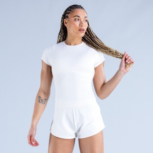 Camiseta DFYNE Origin Fitted Feminino Branco | PRIUZA584