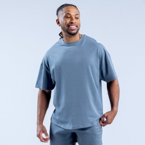 Camiseta DFYNE Recharge Graphic Masculino Cinzentas | BFATQJ316