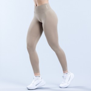 Leggings DFYNE Defy Feminino Bege | XZYNHF574