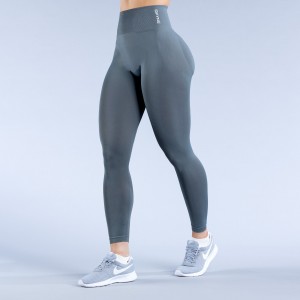 Leggings DFYNE Dynamic Feminino Cinzentas | ASKMLH314