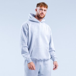 Moletom com Capuz DFYNE Recharge Masculino Cinzentas | XFKSIB635