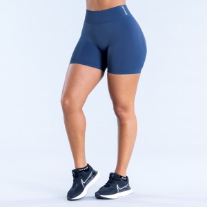 Shorts DFYNE Dynamic 4.5" Feminino Azuis Escuro | EXLIBF526