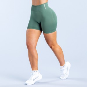 Shorts DFYNE Dynamic 4.5" Feminino Verdes | JHNXPM463