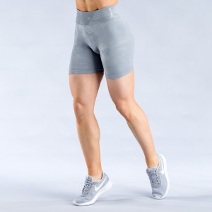 Shorts DFYNE Dynamic Mist 4.5" Feminino Luz Cinzentas Branco | KAPXOL013