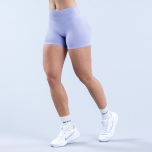 Shorts DFYNE Impact 4.5" Feminino Roxo | SINKVZ735