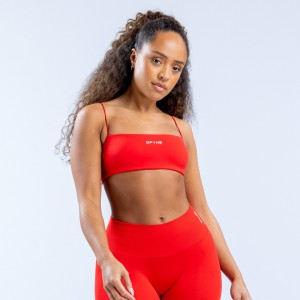 Sutiã Esportivo DFYNE Defy Strappy Feminino Laranja | WTHZKG352