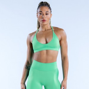 Sutiã Esportivo DFYNE Ignite Cross Back Feminino Menta | YDONMQ605
