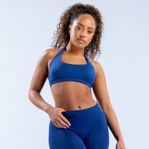 Sutiã Esportivo DFYNE Impact Feminino Azuis | BSKNGT843