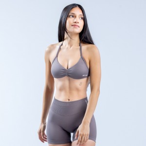 Sutiã Esportivo DFYNE Impact Strappy Feminino Roxo | KUZBJS502