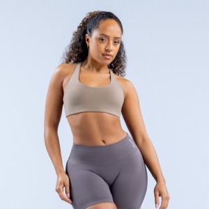 Sutiã Esportivo DFYNE Origin Racer Back Feminino Caqui | SOQZTM392