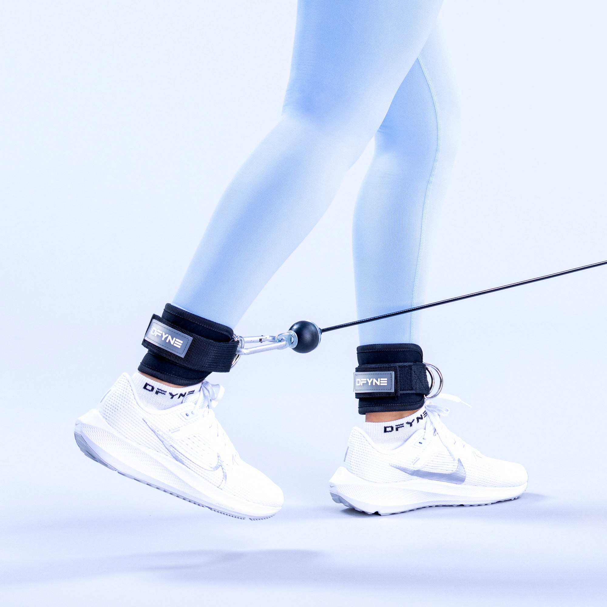 Ankle Straps DFYNE Feminino Pretas | XFZMNO051