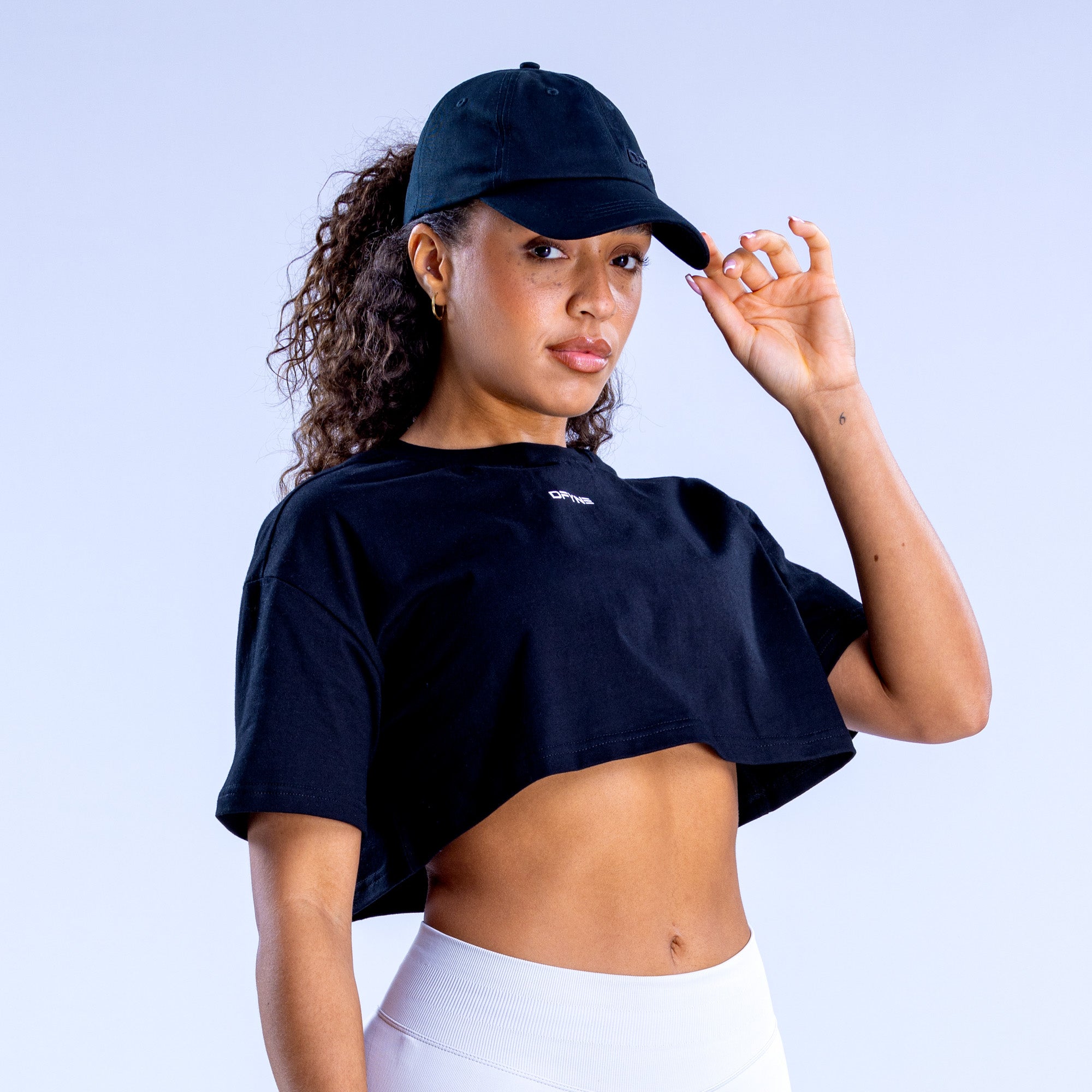 Boné DFYNE Feminino Pretas | GNAJEI680
