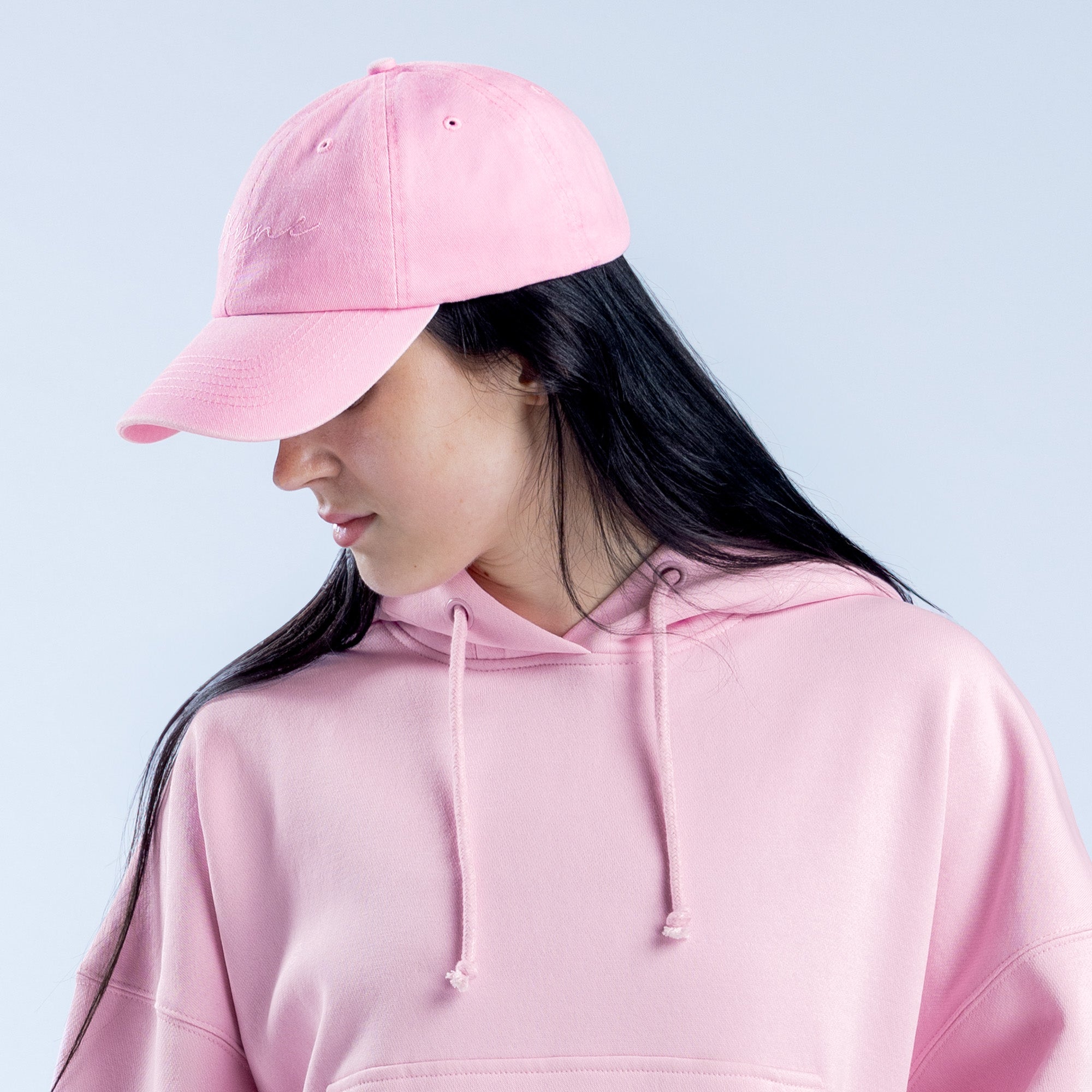 Boné DFYNE Script Feminino Luz Rosa Rosa | RKILDW026