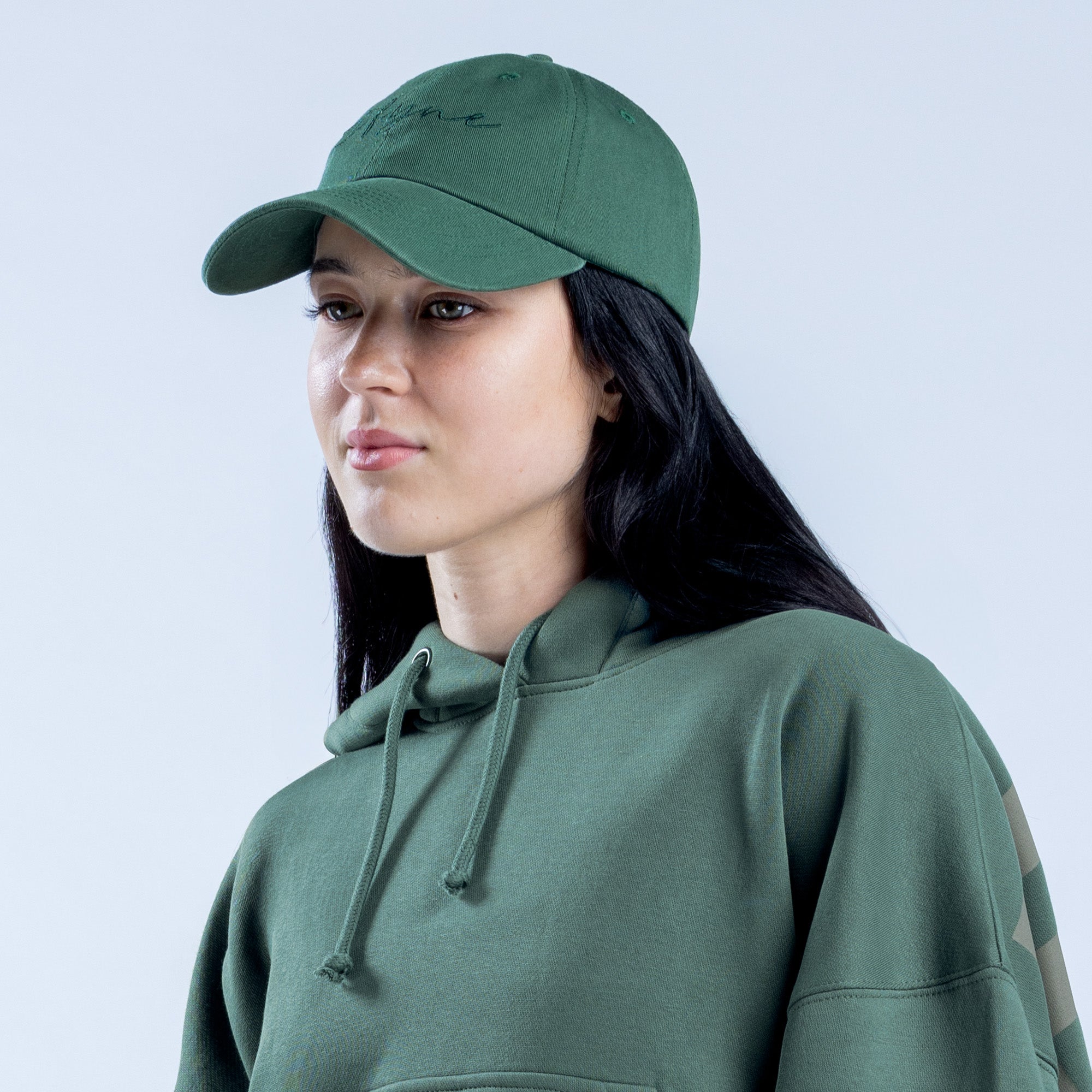 Boné DFYNE Script Feminino Verdes | AQNFKM367