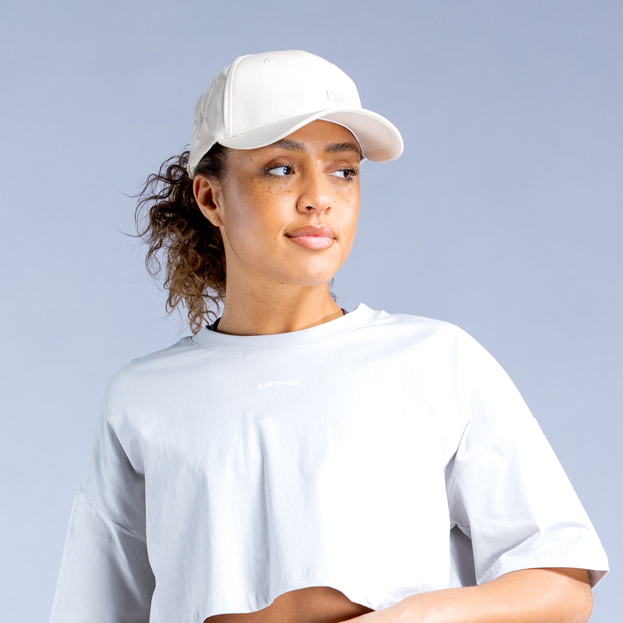 Boné DFYNE Signature Feminino Branco | CSUQJT179