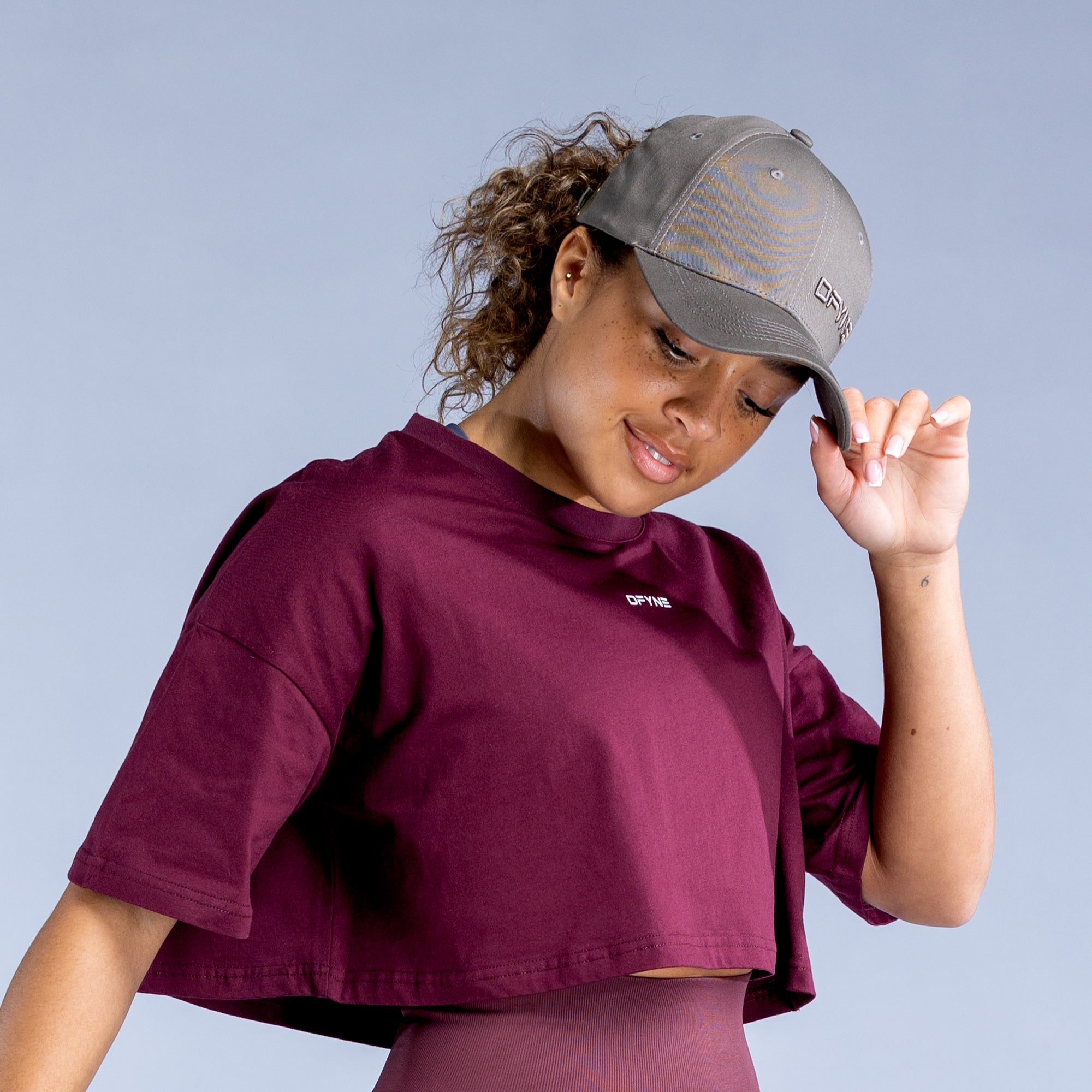 Boné DFYNE Signature Feminino Chocolate Marrom | SVWEXY450