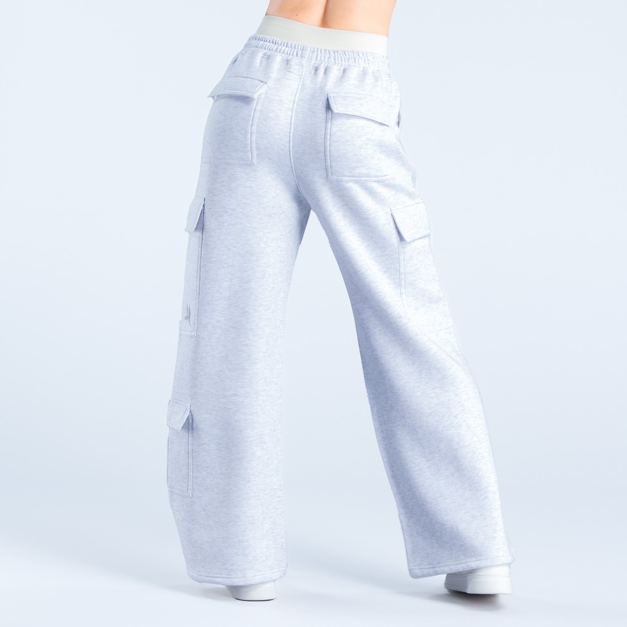 Calça Jogger DFYNE Lanyi Edit Wide Leg Cargo Feminino Cinzentas | FRWMEU057