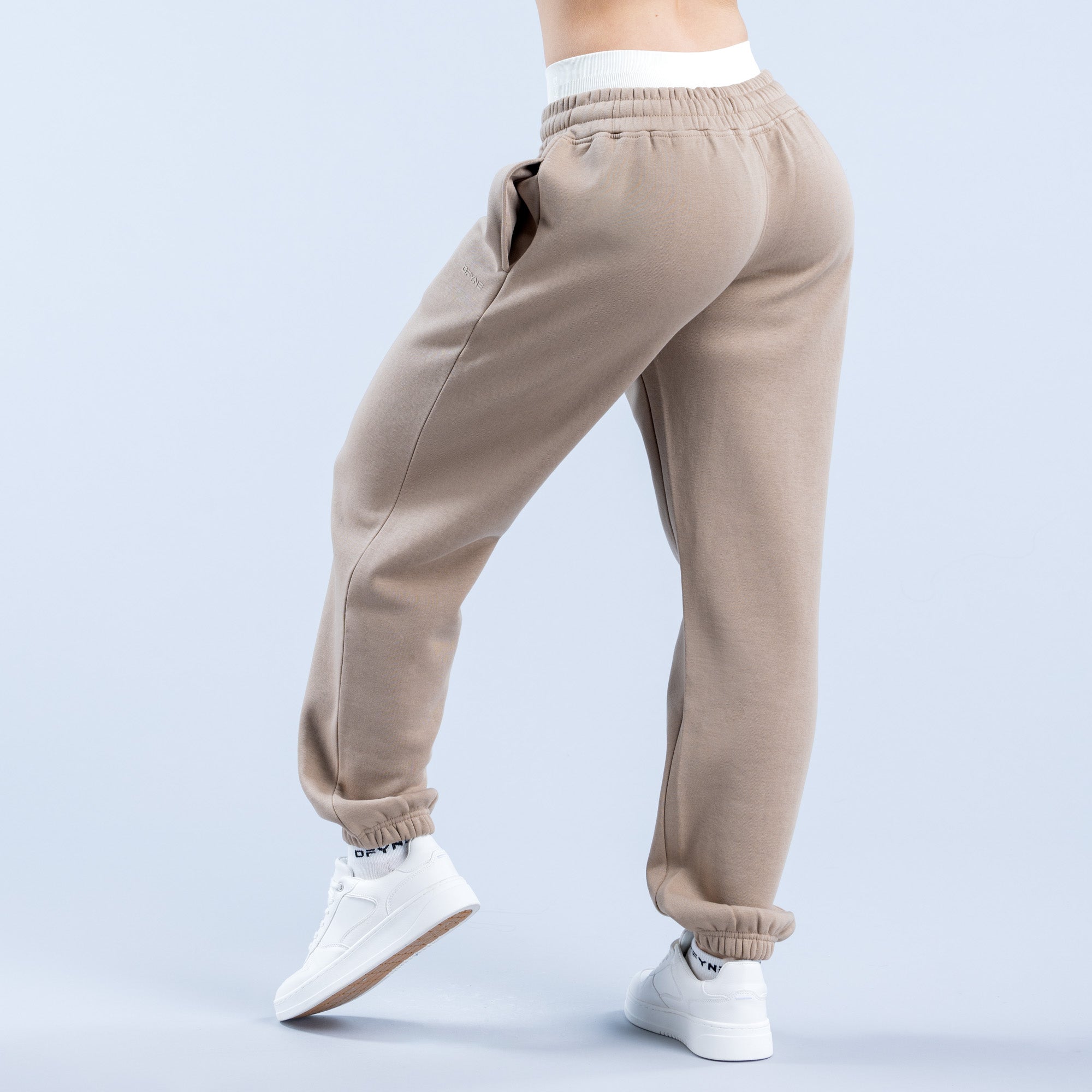 Calça Jogger DFYNE Revive Heavy Weight Feminino Bege | WDSKLQ380