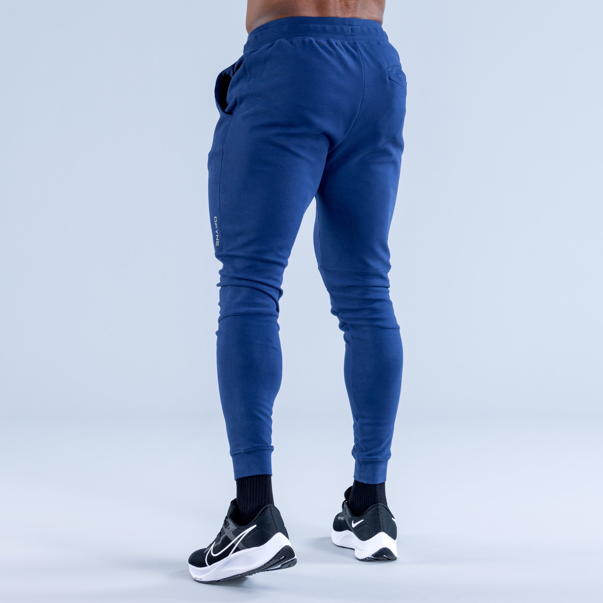 Calça Jogger DFYNE Stealth Tapered Masculino Azuis | IMCQXJ982
