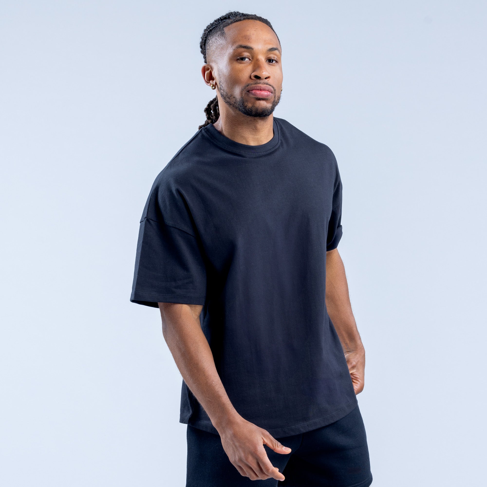 Camiseta DFYNE Recharge Graphic Masculino Pretas | VFTCIK635