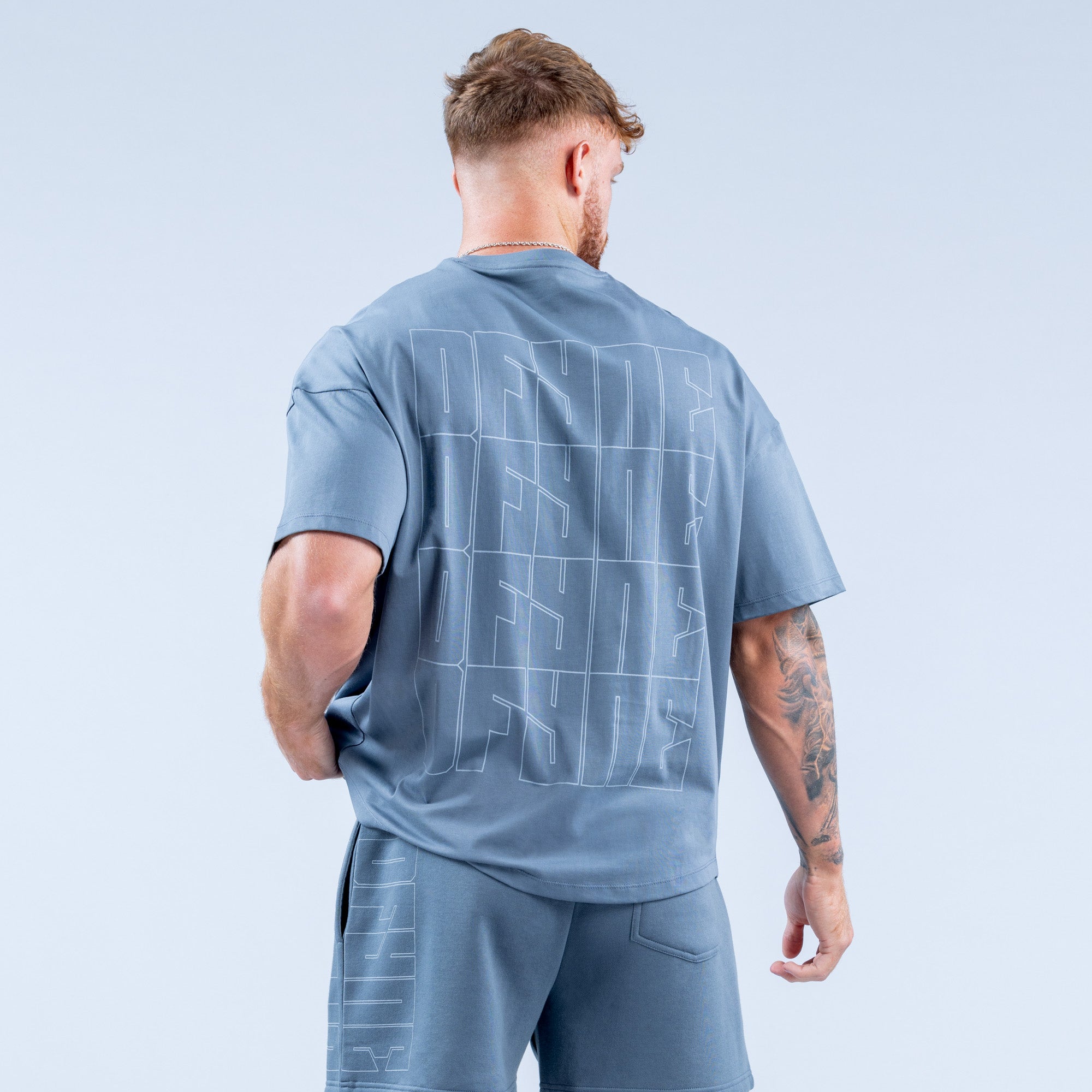 Camiseta DFYNE Recharge Graphic Masculino Cinzentas | BFATQJ316