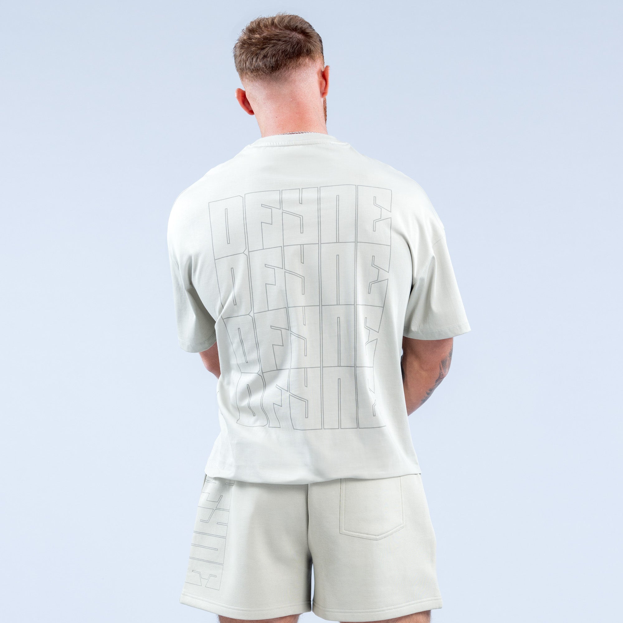 Camiseta DFYNE Recharge Graphic Masculino Cinzentas | ECOSBP650