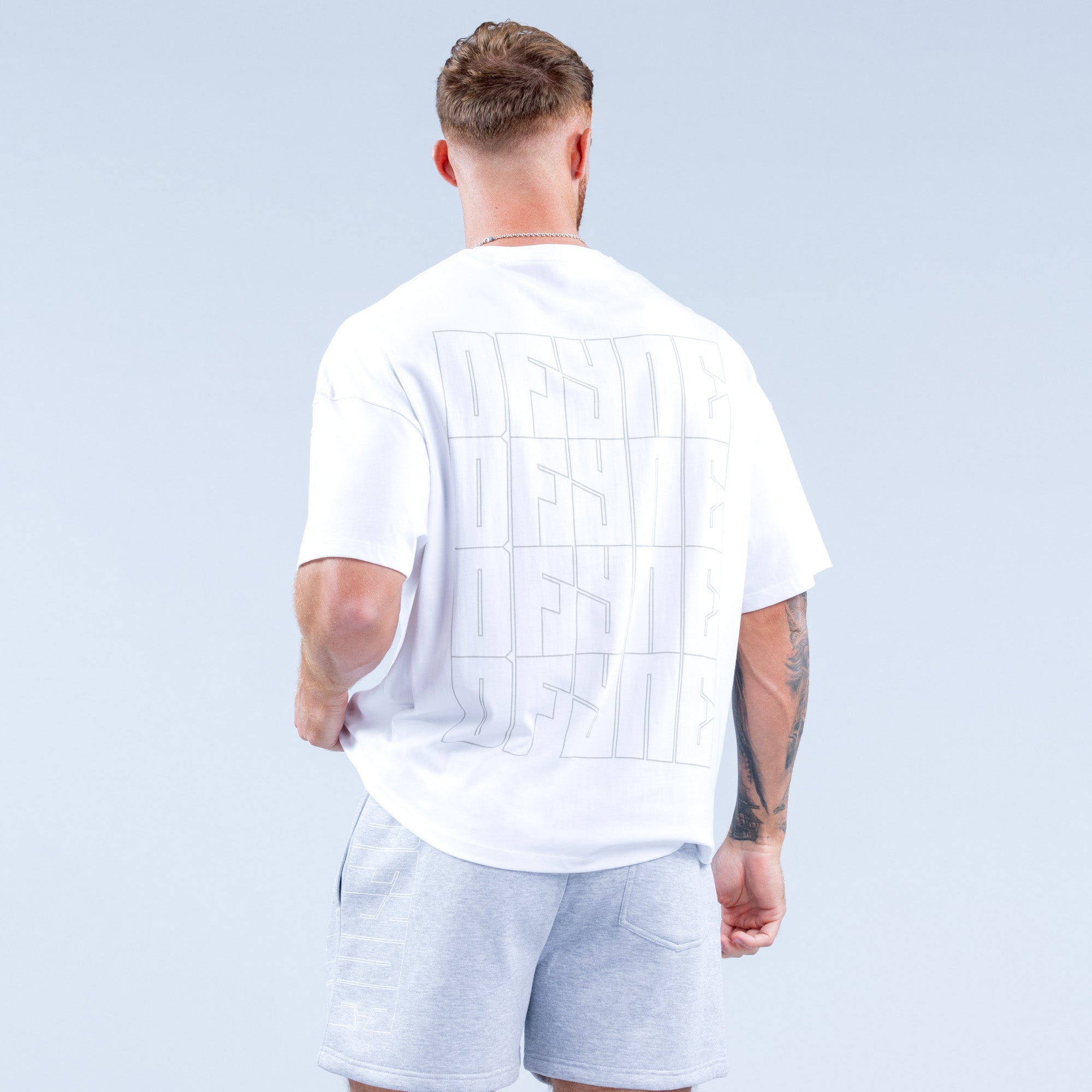 Camiseta DFYNE Recharge Graphic Masculino Branco | PFBMVD470