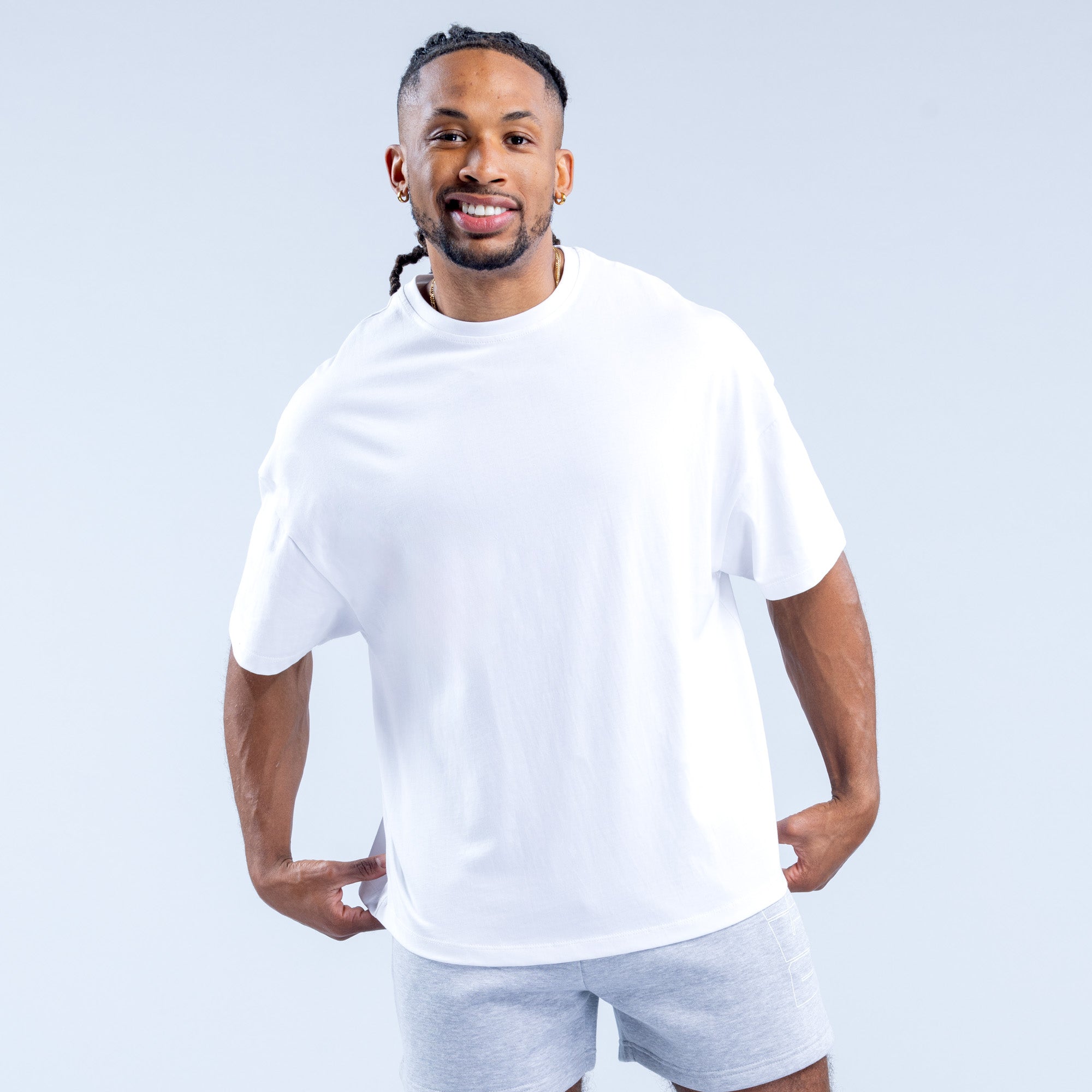 Camiseta DFYNE Recharge Graphic Masculino Branco | PFBMVD470