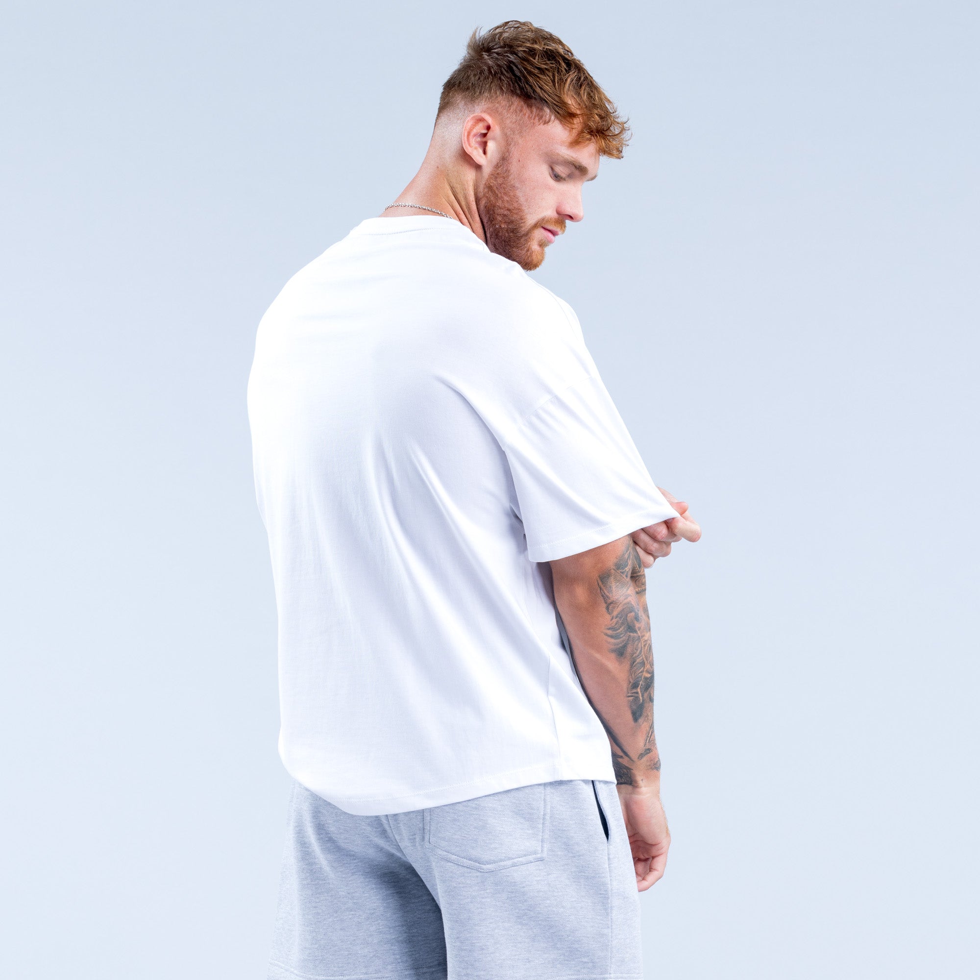 Camiseta DFYNE Recharge Masculino Branco | SLGKBI058