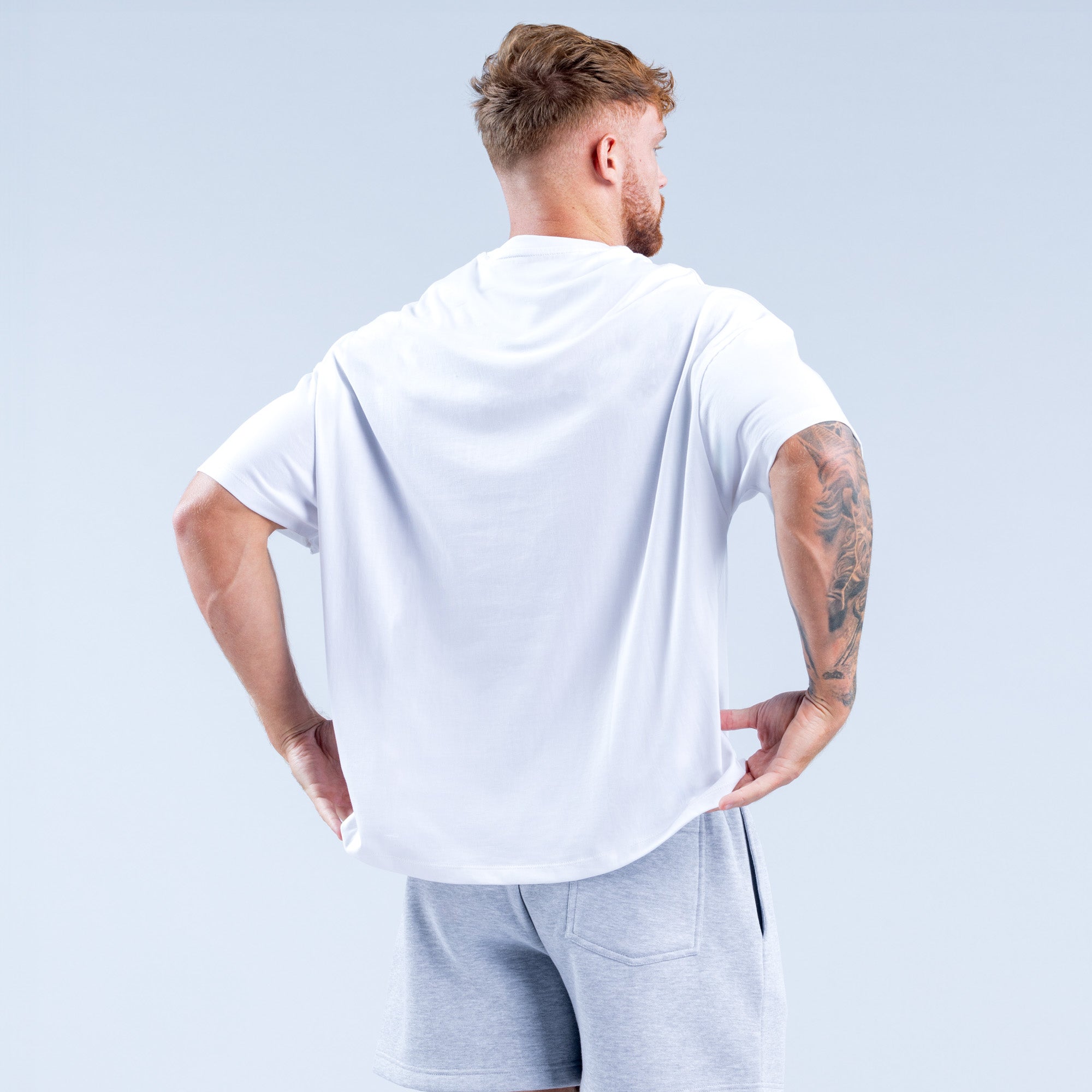 Camiseta DFYNE Recharge Masculino Branco | SLGKBI058