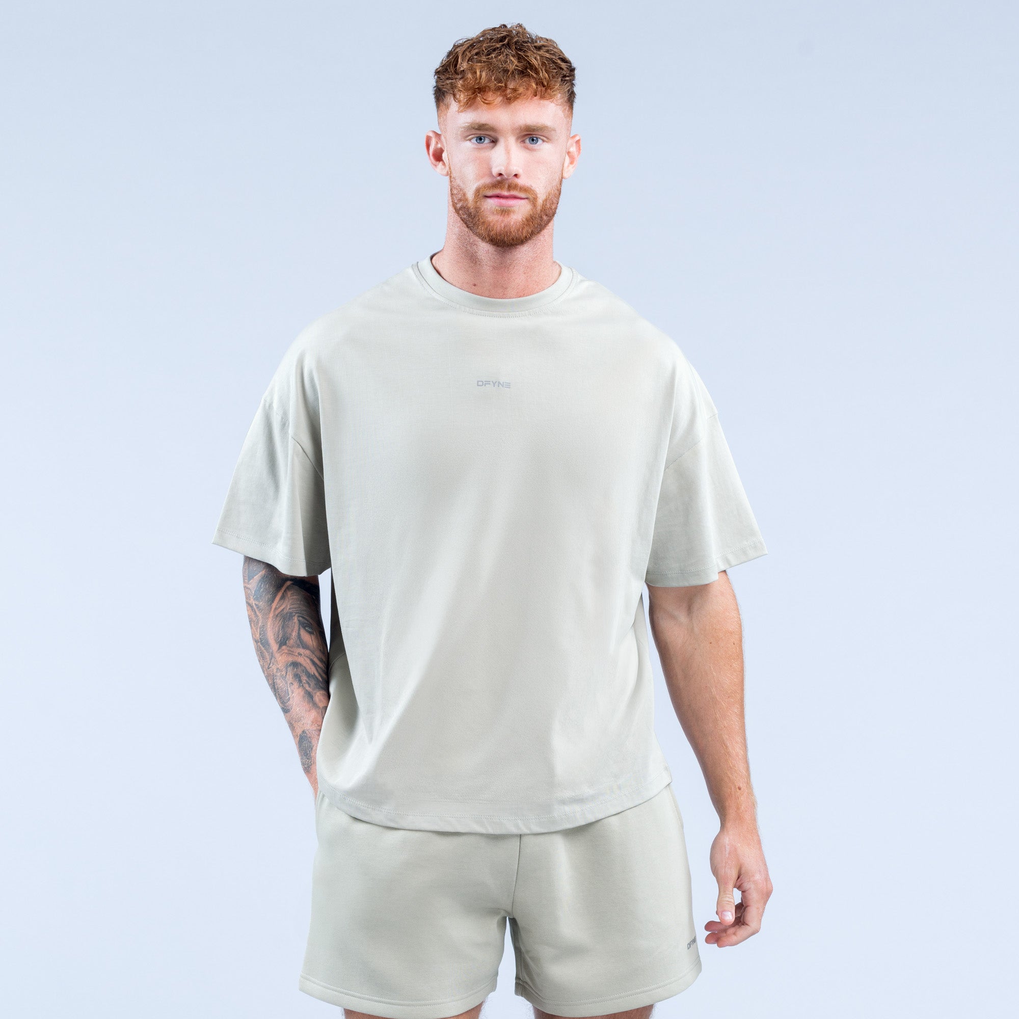 Camiseta DFYNE Recharge Masculino Cinzentas | XYFEVM703