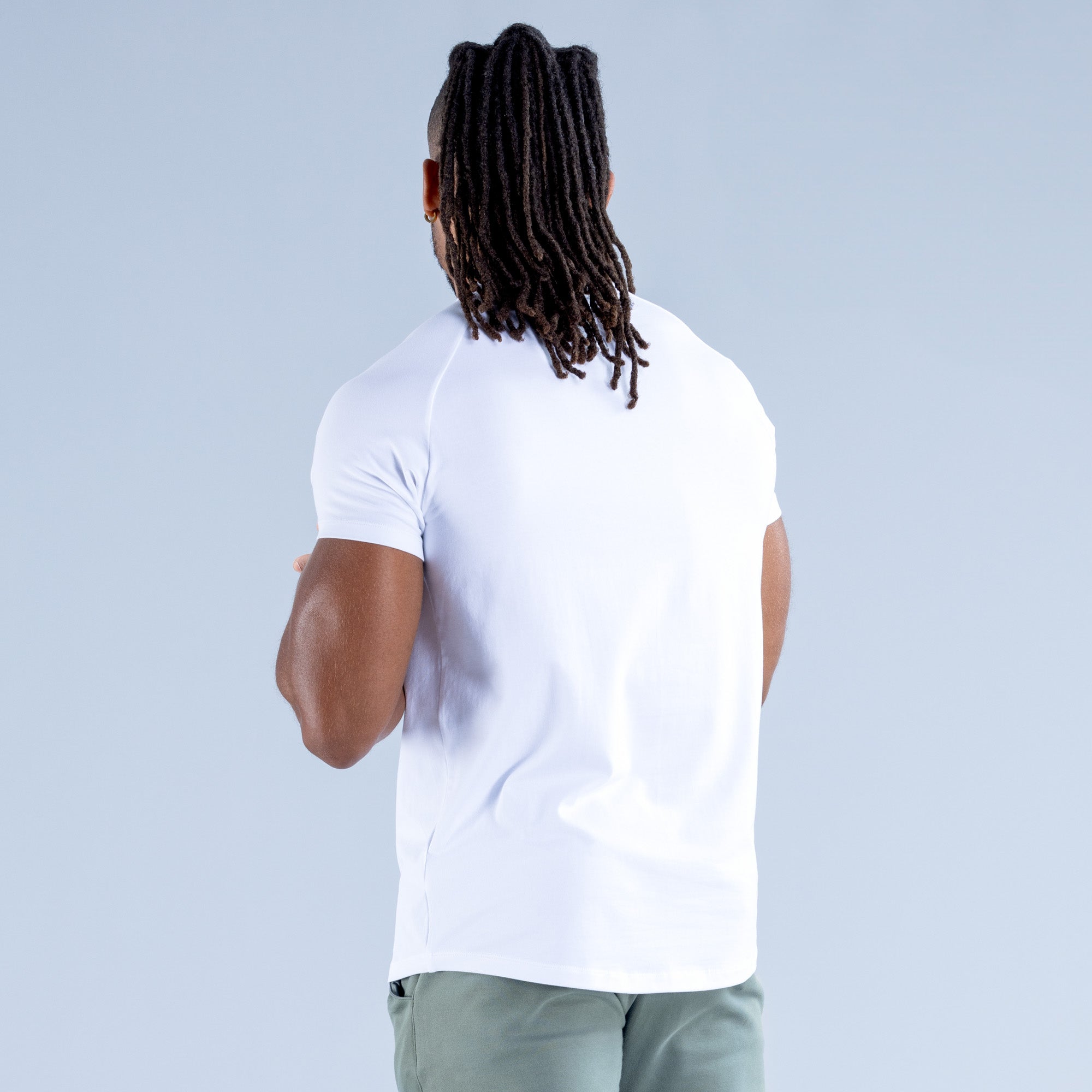 Camiseta DFYNE Stealth Masculino Branco | PBLMDZ310