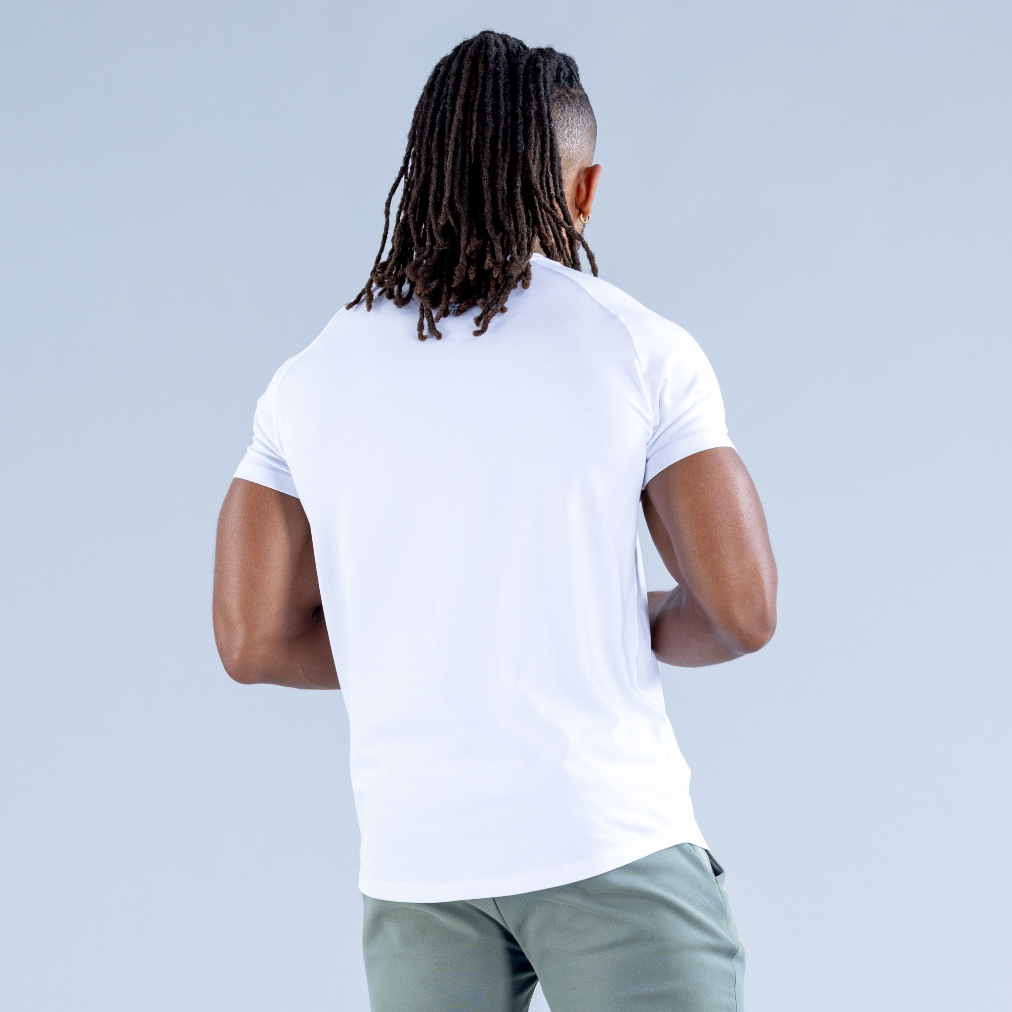 Camiseta DFYNE Stealth Masculino Branco | PBLMDZ310