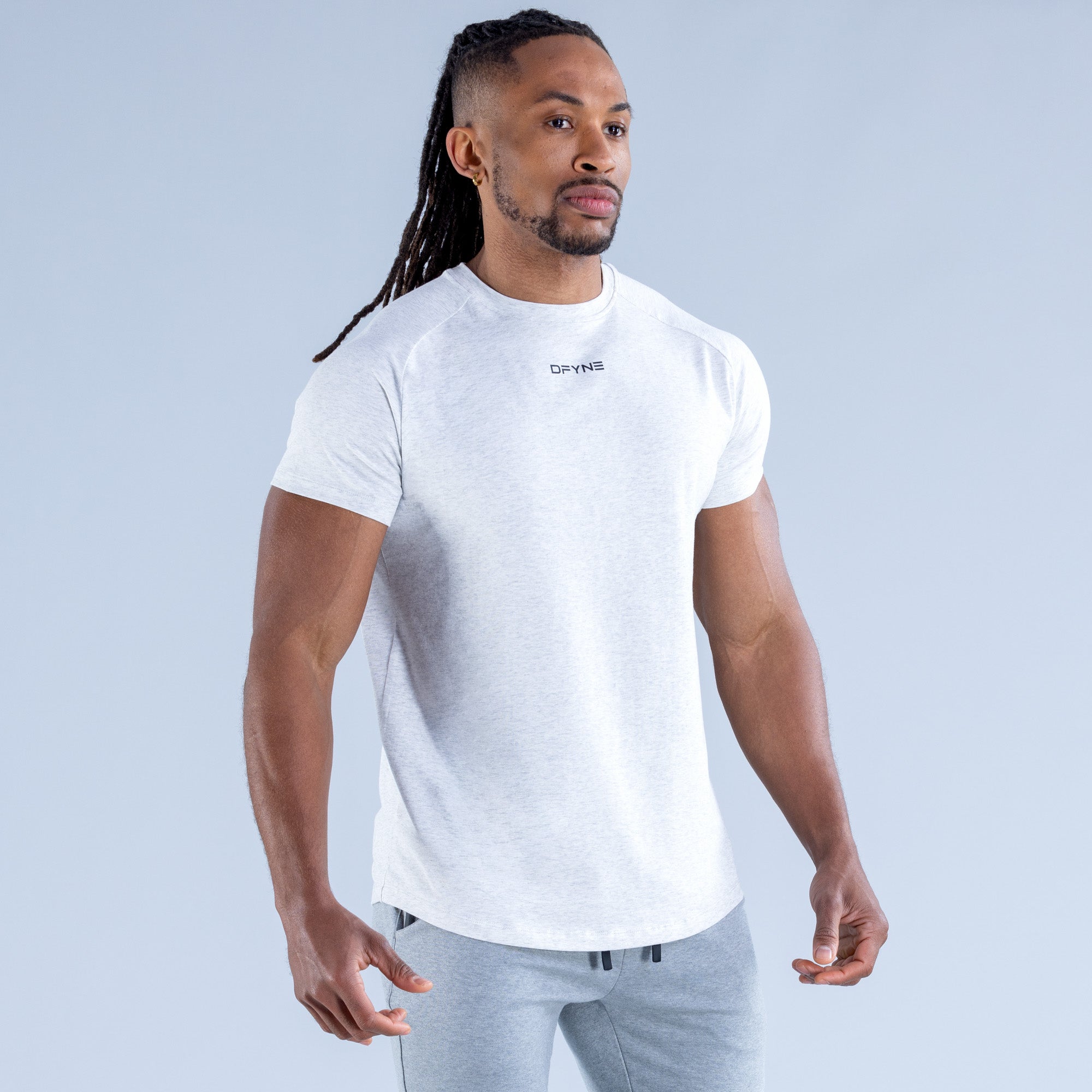 Camiseta DFYNE Stealth Masculino Cinzentas | DYPEIJ579