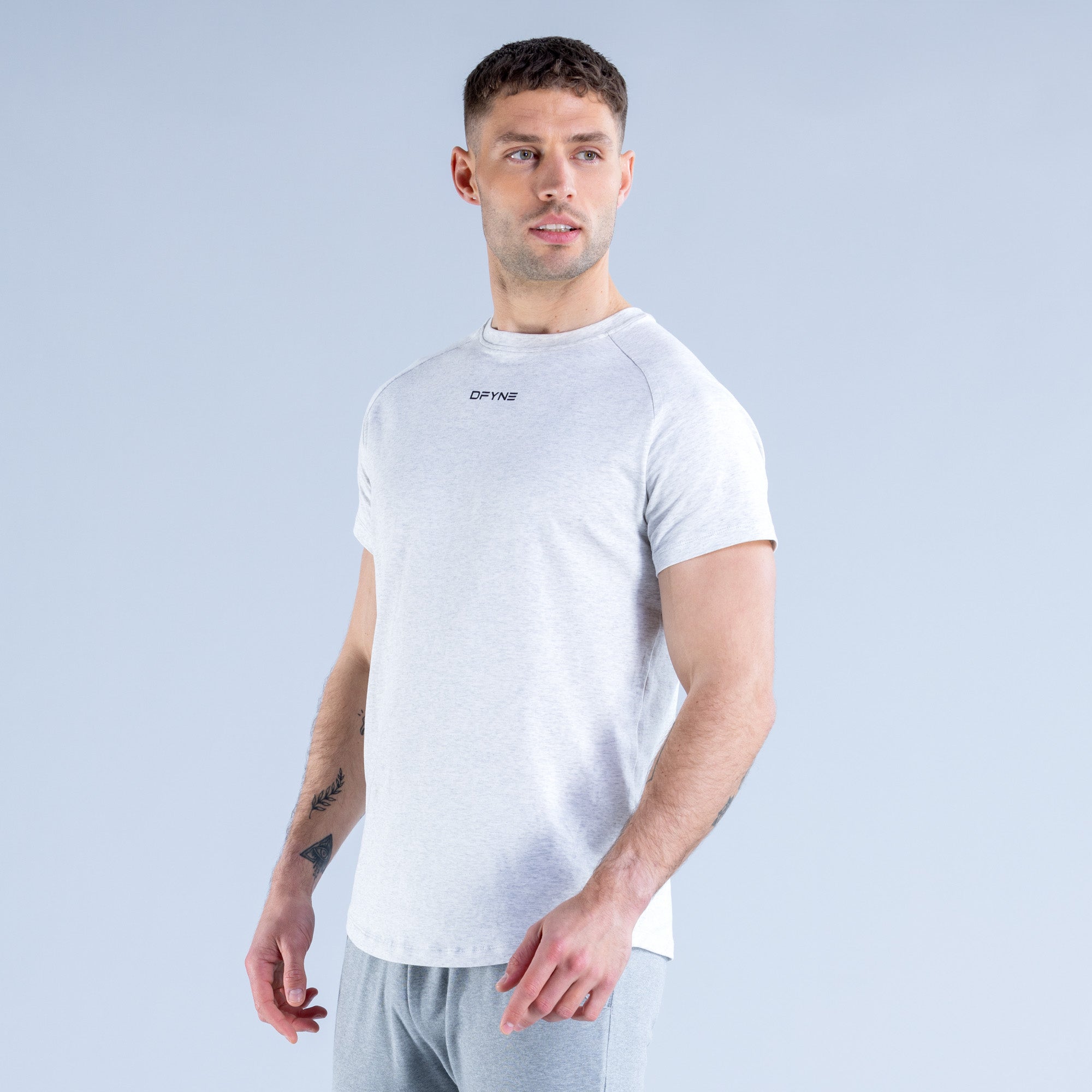 Camiseta DFYNE Stealth Masculino Cinzentas | DYPEIJ579