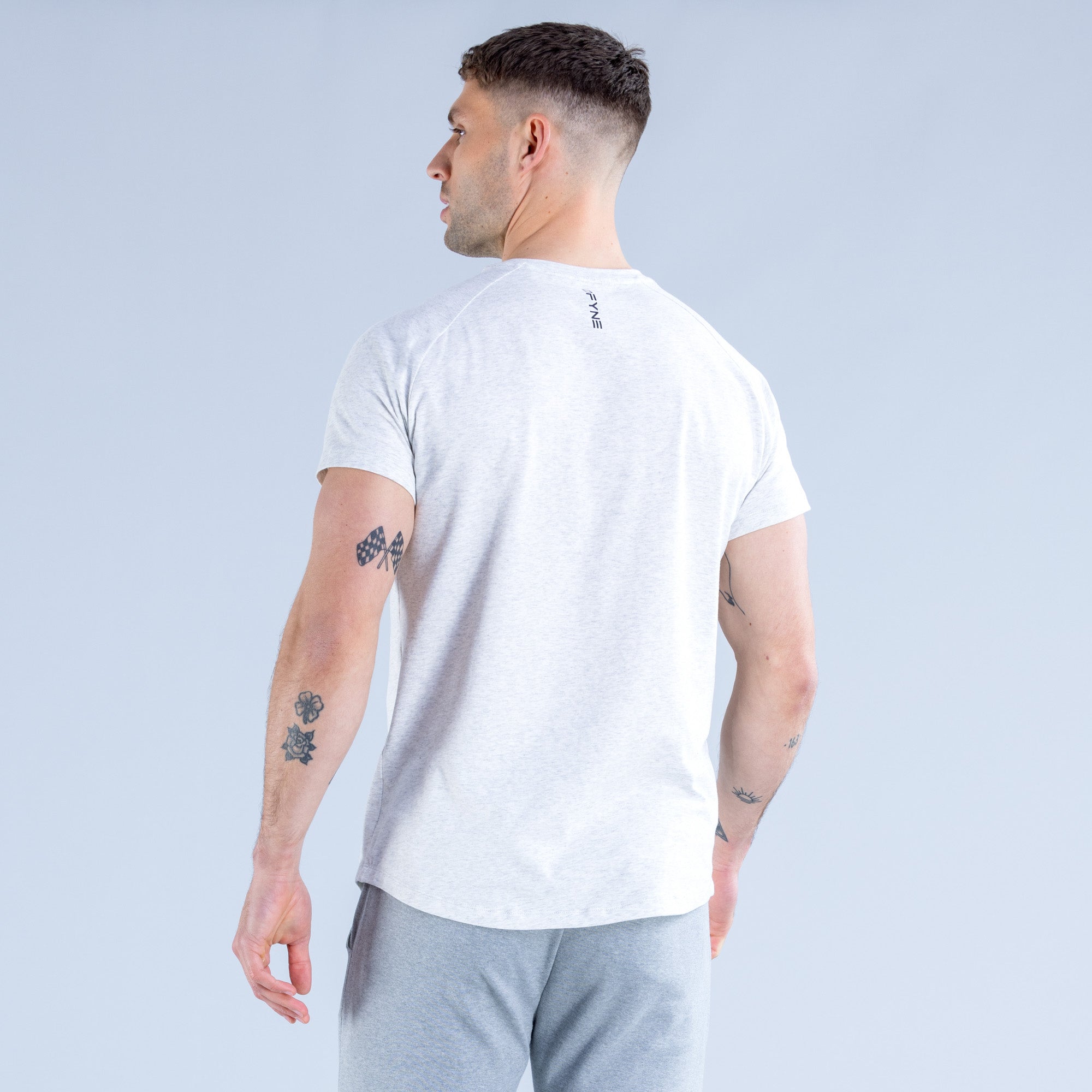 Camiseta DFYNE Stealth Masculino Cinzentas | DYPEIJ579