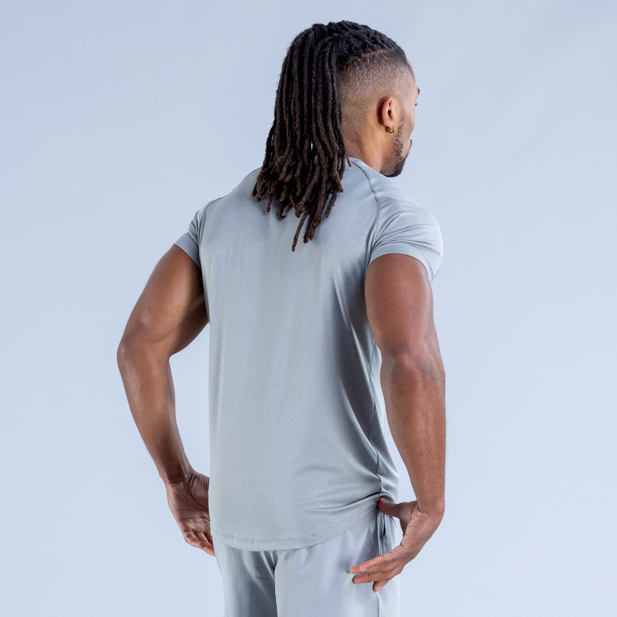Camiseta DFYNE Stealth Training Masculino Cinzentas | BUGJZQ530