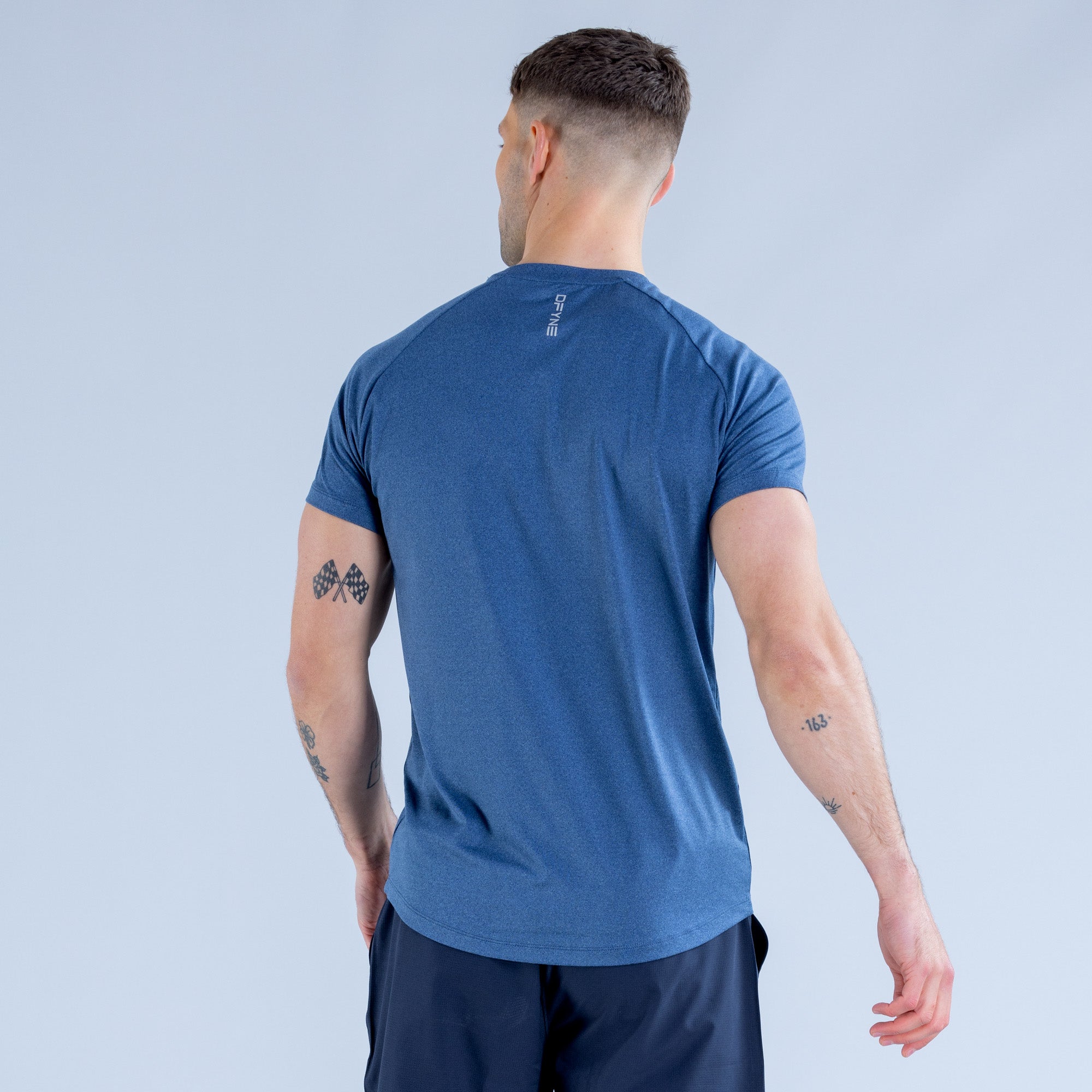 Camiseta DFYNE Stealth Training Masculino Azuis | JBSDAN321