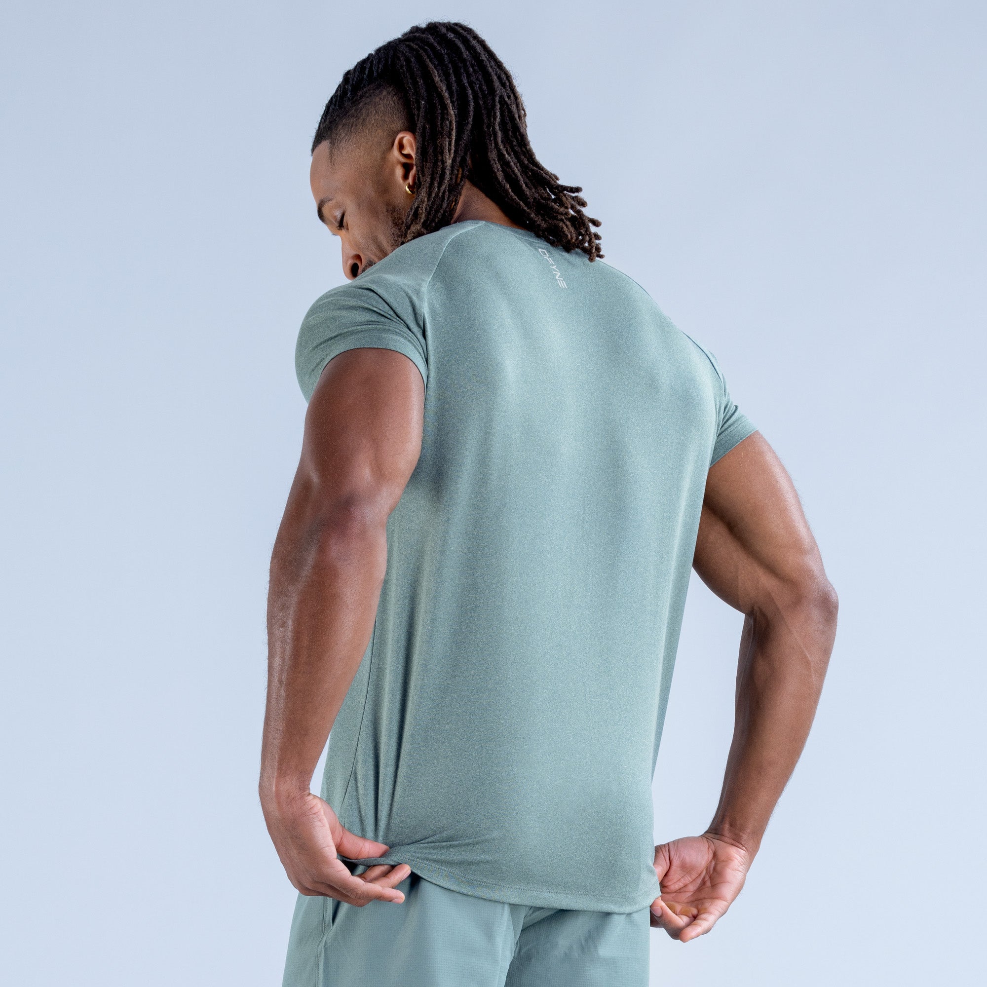 Camiseta DFYNE Stealth Training Masculino Verde Oliva | SZPIJA076