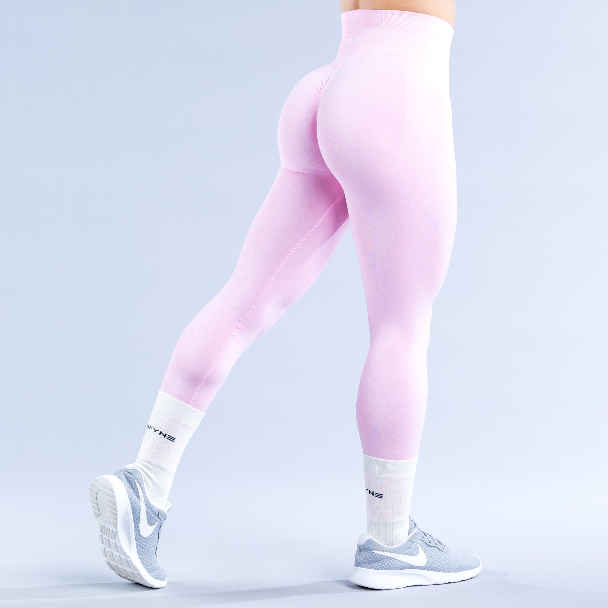 Leggings DFYNE Dynamic Feminino Luz Rosa Rosa | AEGOXD523