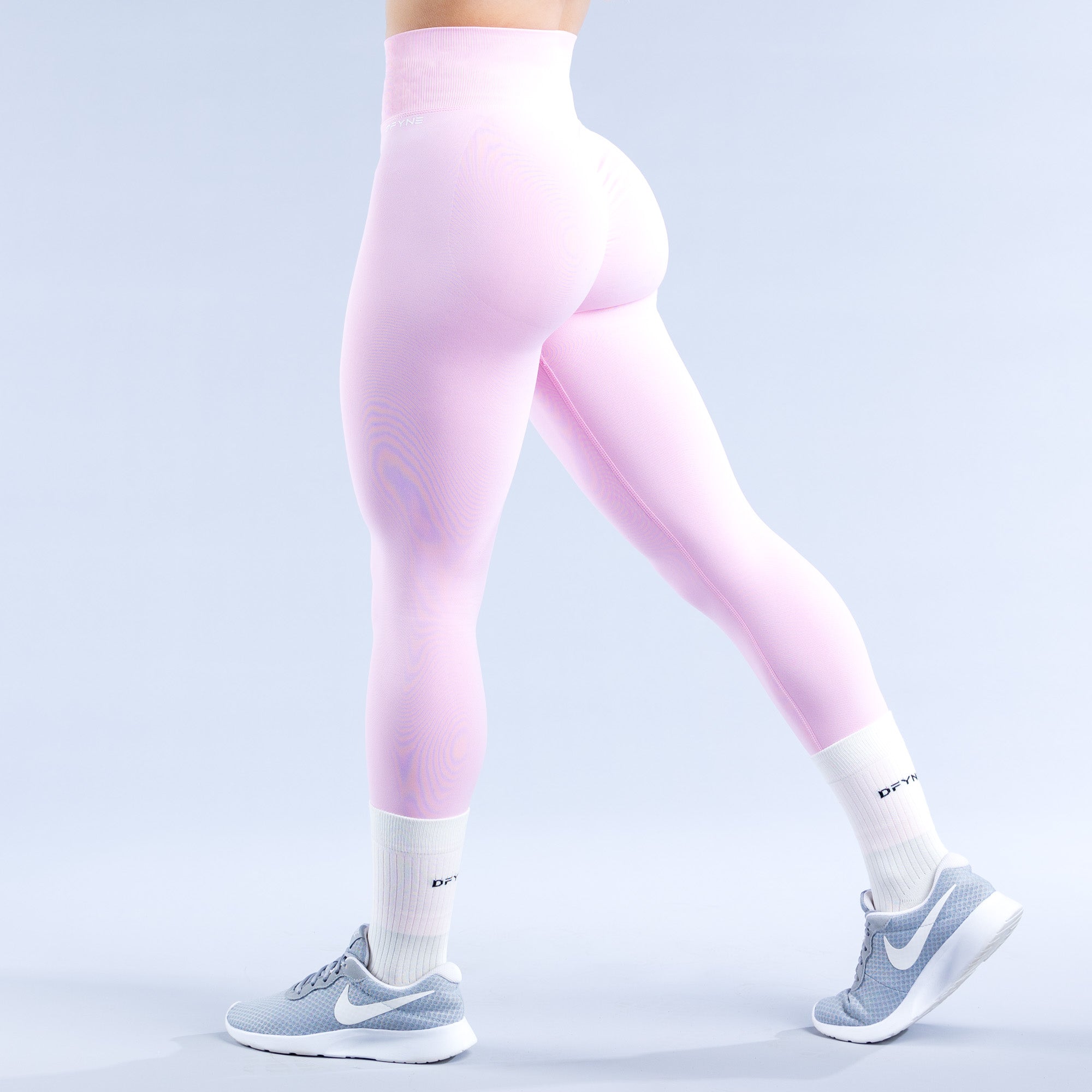 Leggings DFYNE Dynamic Feminino Luz Rosa Rosa | AEGOXD523
