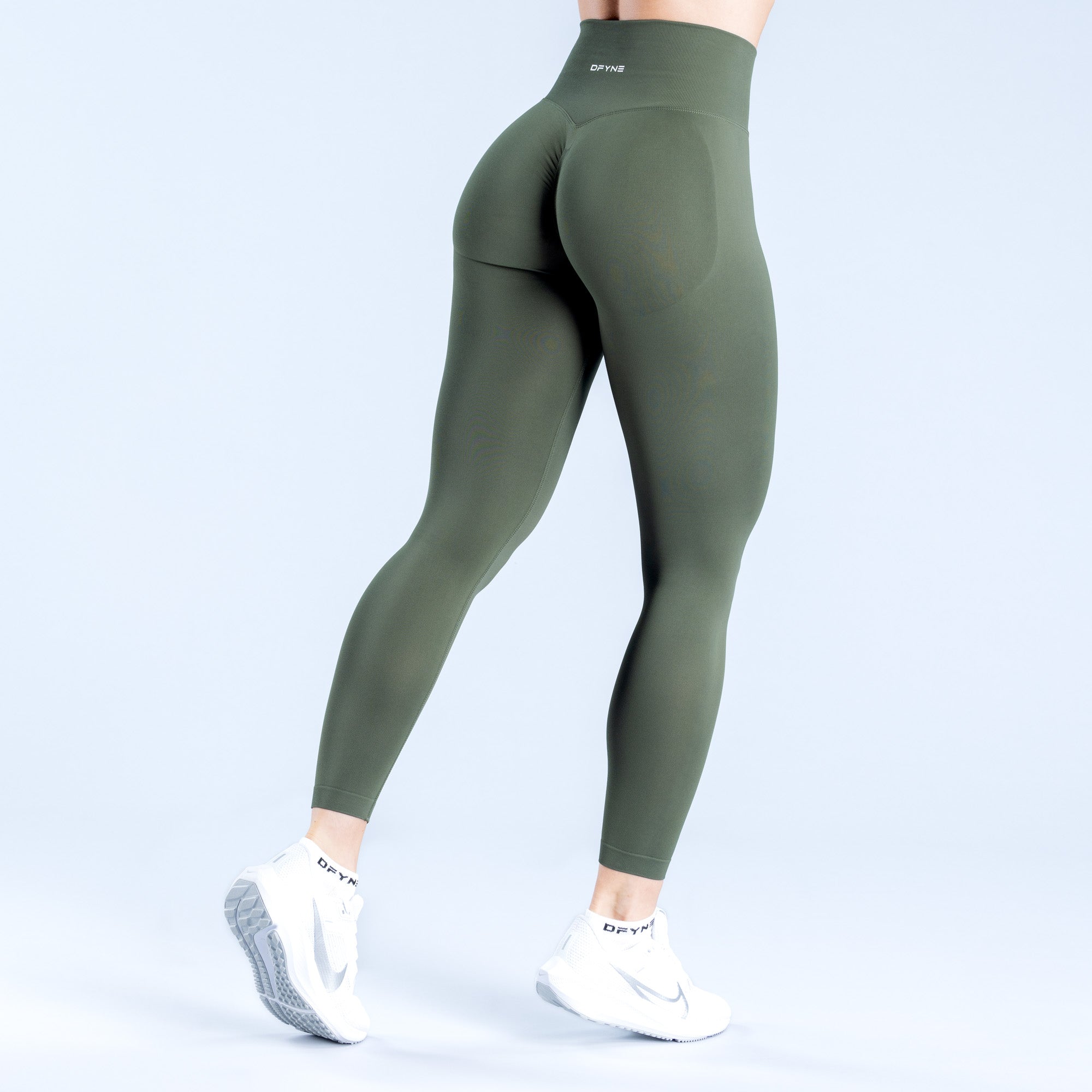 Leggings DFYNE Dynamic Feminino Verde Oliva | LWISQF316