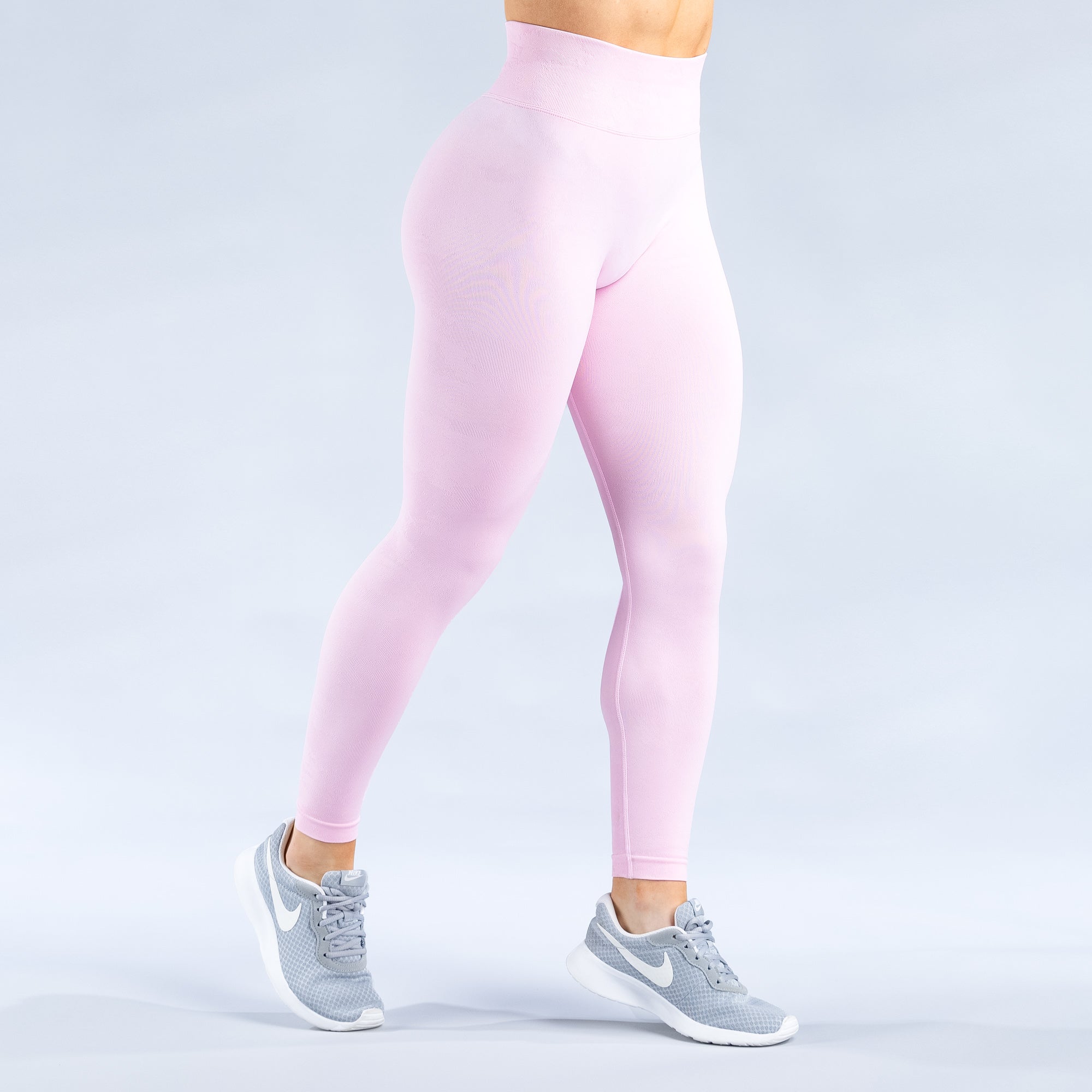 Leggings DFYNE Dynamic Mist Feminino Luz Rosa Rosa Branco | NJBLOP631