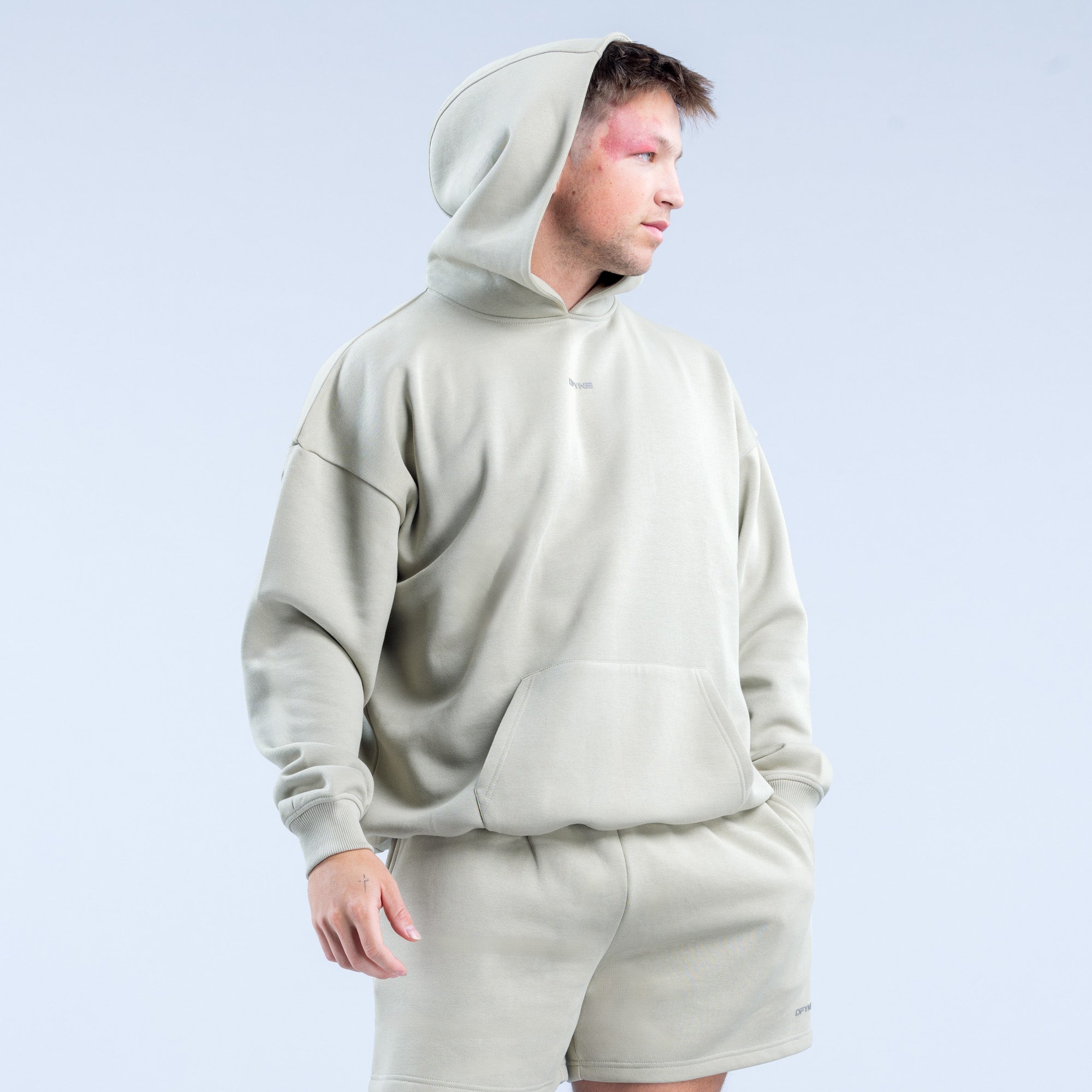 Moletom com Capuz DFYNE Recharge Masculino Cinzentas | TAINHZ657