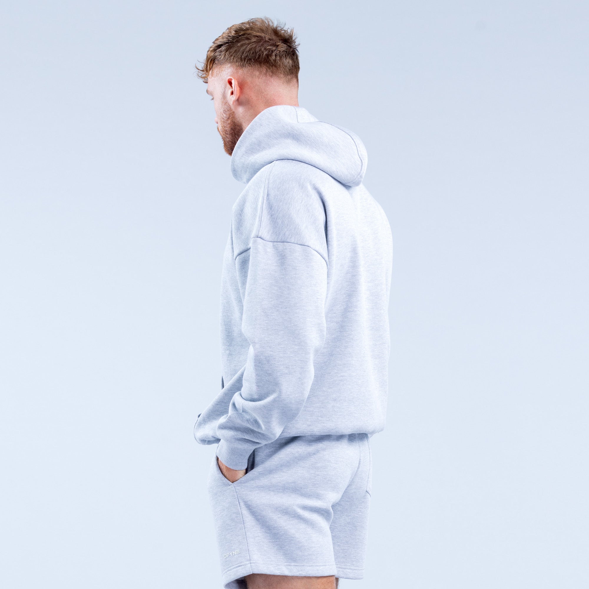 Moletom com Capuz DFYNE Recharge Masculino Cinzentas | XFKSIB635