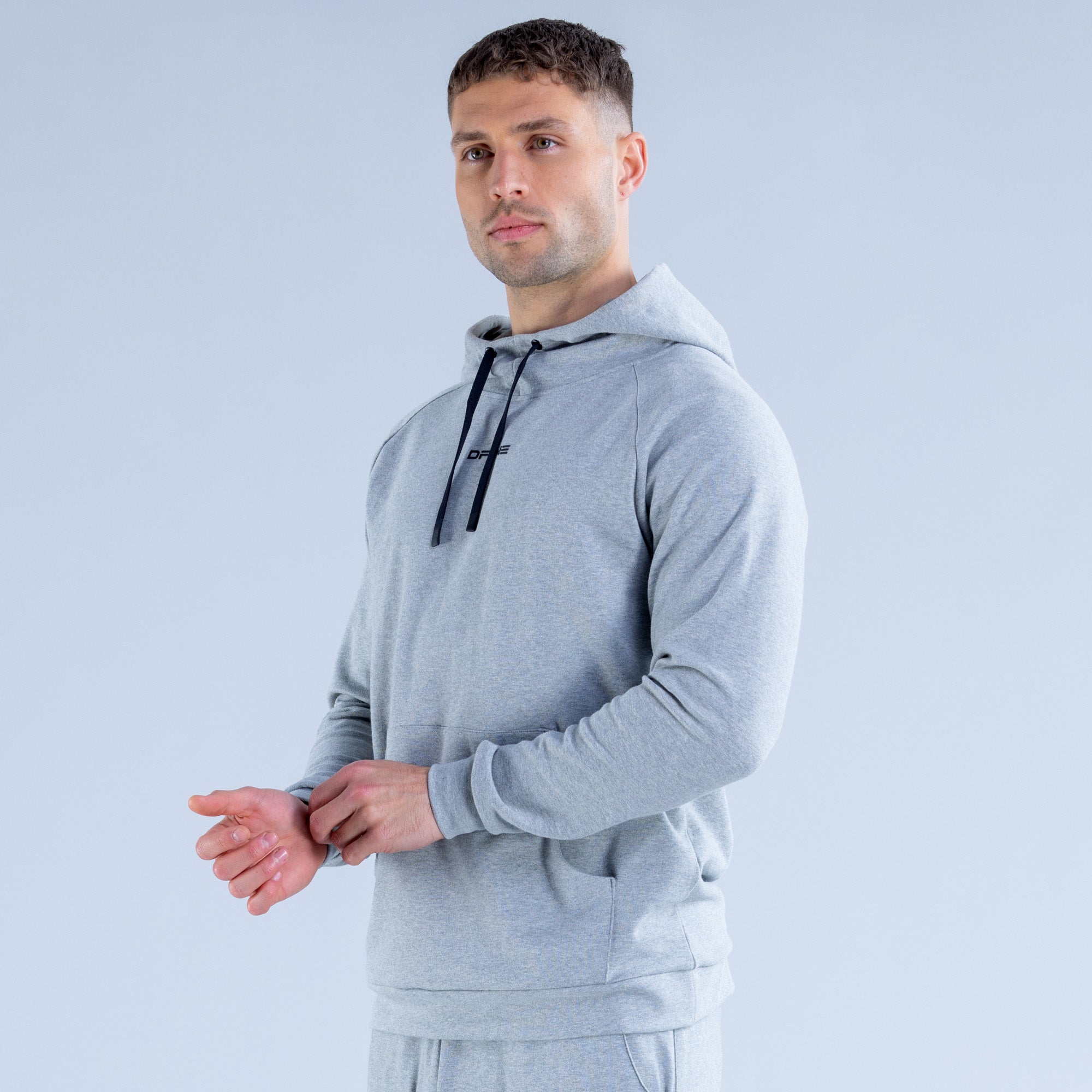 Moletom com Capuz DFYNE Stealth Midweight Masculino Cinzentas | WLVNFX795