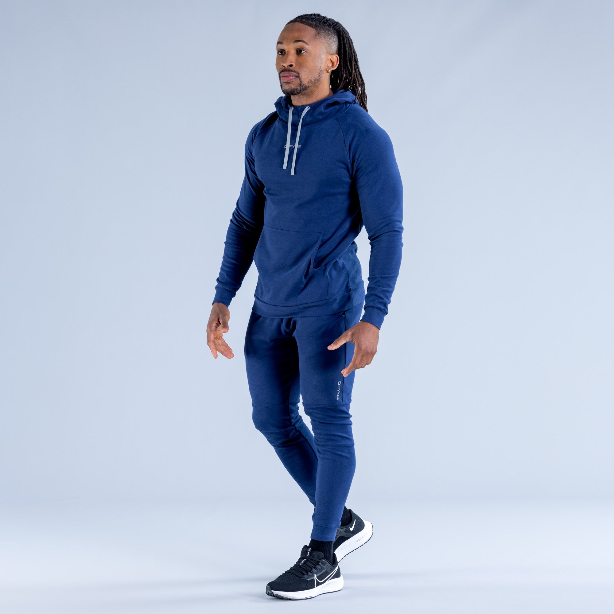 Moletom com Capuz DFYNE Stealth Midweight Masculino Azuis | MNOBGY610