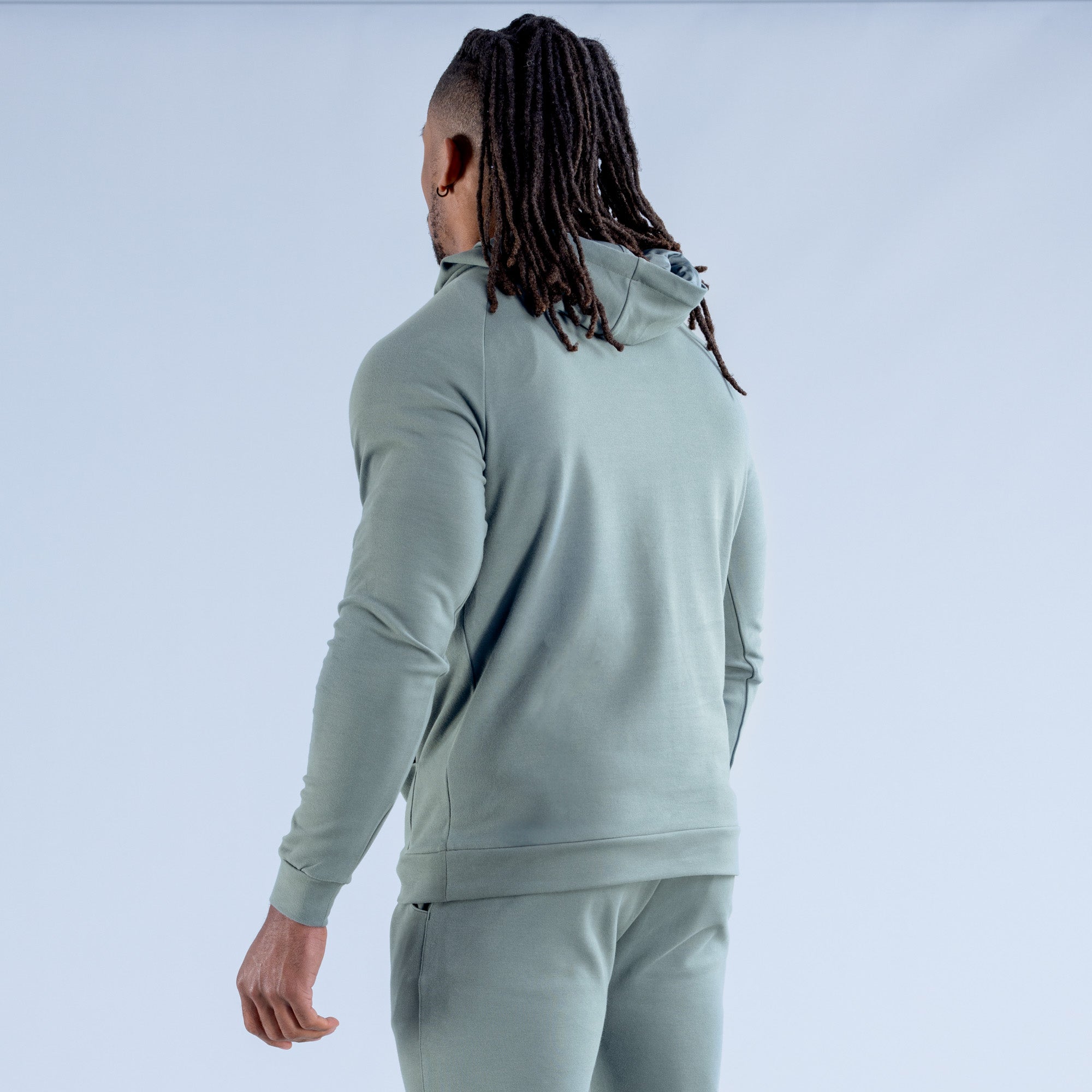 Moletom com Capuz DFYNE Stealth Midweight Masculino Verde Oliva | VTGMCI126