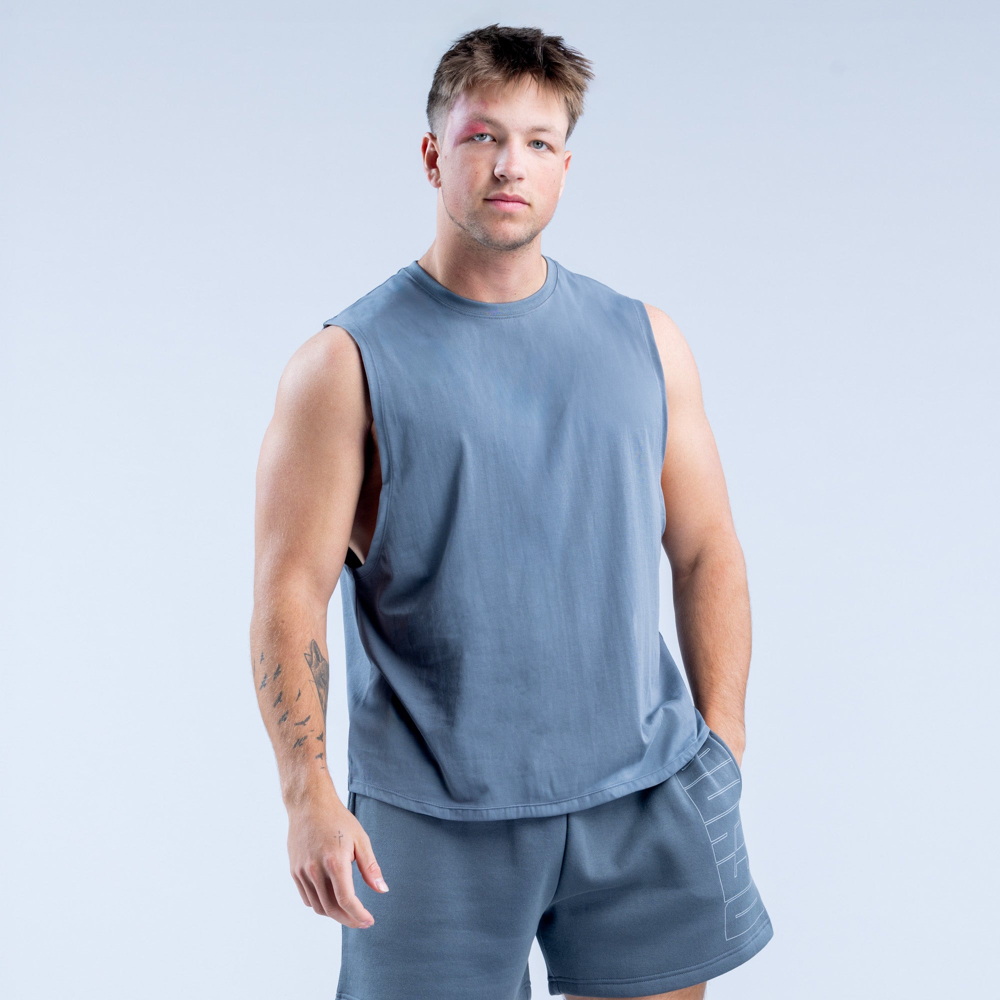 Regata DFYNE Recharge Graphic Masculino Cinzentas | HQIMSW597